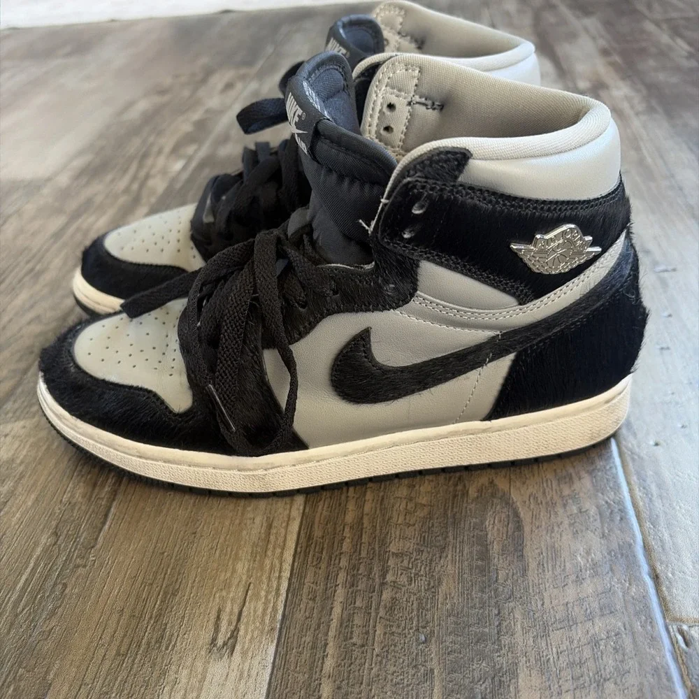 Nike‎ Women Air Jordan 1 Retro High OG TWISTED 2.0 Black Grey (DZ2523-001) US 8